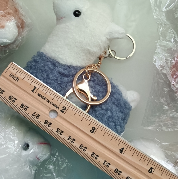 πΏ5 /$15πΏ Lovely Alpaca Plush Keychains, Soft Staffed, Bag, Car Charms - Picture 14 of 15